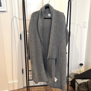 Acne Studios, long sweater, 100% wool + scarf, size S